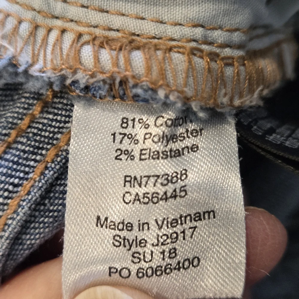 J Crew Jeans Womens Sz 30 Light Wash Distressed Straight Leg Denim Pants Stretch